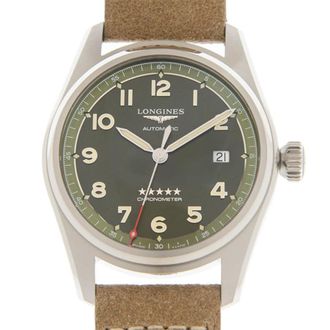 Longines Spirit Automatic Chronometer Green Dial Mens Watch L3.810.4.03.2
