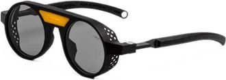Vava Zonnebril met rond montuur - unisex - Zonnebrillen - Zwart - 48 MM - Accessoires