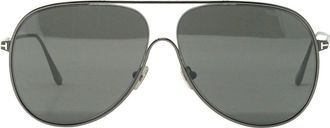 Tom Ford Alec FT0824 12C Silver Sunglasses