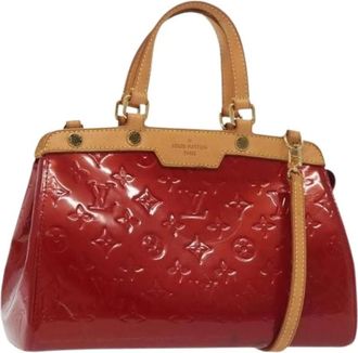 Louis Vuitton Pre-owned Handbags, female, Red, Size: ONE SIZE Pre-owned Leather handbags
