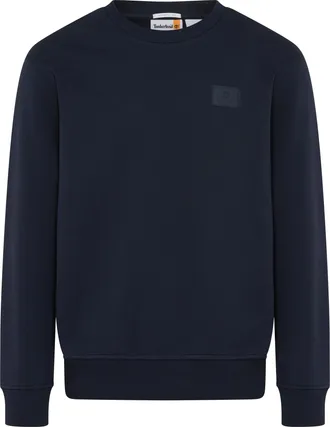 Timberland Sweatshirt TIMBERLAND Silicon Badge (LB) Crew Neck, Herren, Gr. XXL, schwarz sapphire, Obermaterial: 100% Baumwolle, Sweatshirts Sweatshirt, sportlich