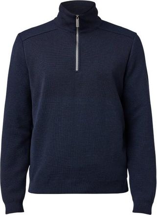 Ivanhoe of Sweden Ruben Half Zip Windbreaker Merinopullover f&uuml;r Herren | blau