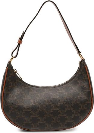 Celine Pre-owned Celine Triomphe Coated Canvas Ava Shoulder Bag Ladies CTDNQPXLDQFSO39Q