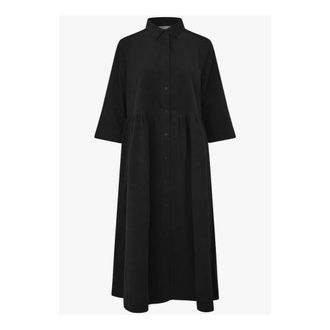 Masai Kleedjes, Dames, Zwart, S, Shirt Kleedjes