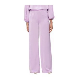Ydence Ydence - Wendy Pants - Dames - Broeken - Paars - Maat: S Poliester