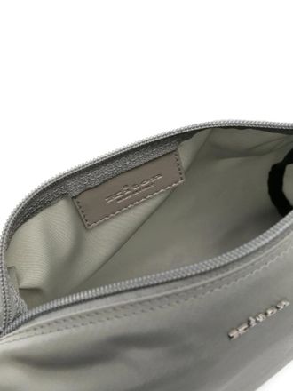Kiton Crossbody Bags - Medium Grey Bag With Top Zip Closure And Internal - Gr. unisize - in Grau - f&uuml;r Damen