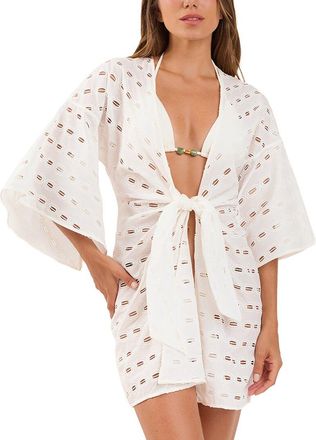 Vix Eyelet Perola Short Cover Up