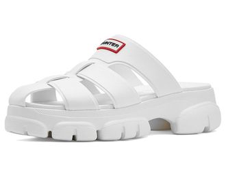 Hunter Bonnie Womens Sandals White : 10 M, Synthetic