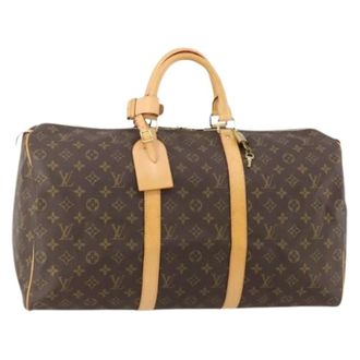Louis Vuitton Pre-owned Boston Bag - Dames - Pre-owned - Bruin - Maat: ONE Size Leer
