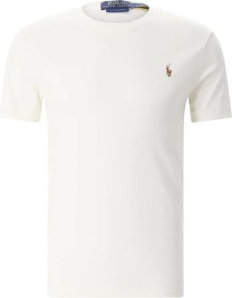 Polo Ralph Lauren T-shirt - Heren - T-shirts - Beige - XL - Katoen - Tops