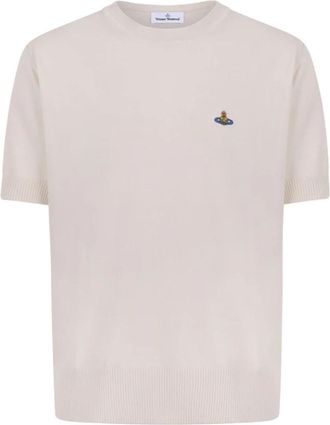 Vivienne Westwood Alex T-Shirt - Heren - T-shirts - Beige - M - Katoen - Tops