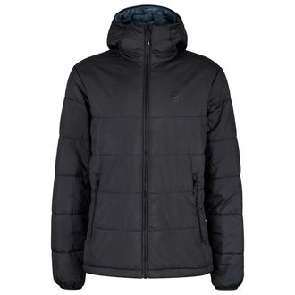 Stoic MountainWool200 StorboSt. Hoody Kunstfaserjacke f&uuml;r Herren | grau/schwarz