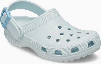 Crocs Womens Crocs Classic Buckle EVA Womens Vapour Ice Clogs - Blue - Size: UK 8 / eu 42/43 / us m9w11