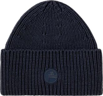 Fusalp Gebreide Beanie - unisex - Hoeden - Blauw - ONE Size - Wol - Accessoires