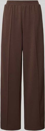 Jake*s Casual Jog Pants mit franz&ouml;sischen Eingrifftaschen in Dunkelbraun, Gr&ouml;&szlig;e XXL