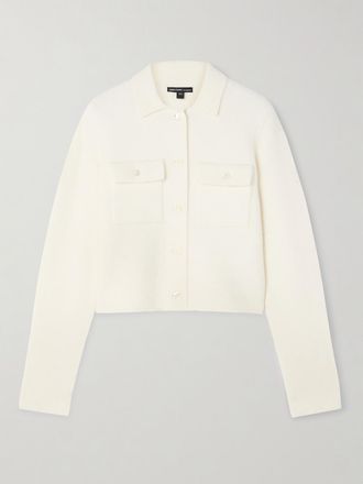 James Perse Giacca In Maglia Stretch - Avorio