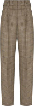 Blaz&eacute; Milano Broeken, Dames, Bruin, S, Wijde broek