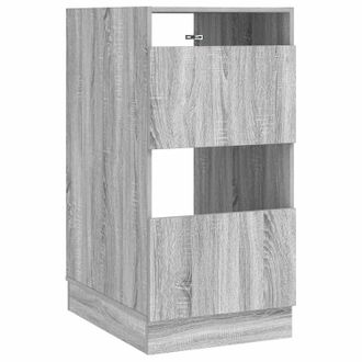 vidaXL Armario De Lavander&iacute;a Con Puerta Gris Sonoma 50 X 68 X 102 Cm Vidaxl