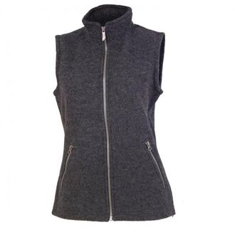Ivanhoe of Sweden Flora Vest Wollgilet für Damen | grau