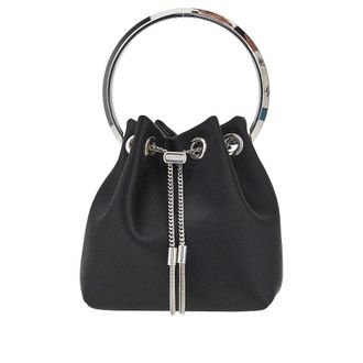 Jimmy Choo London Bon Bon satin mini bag Woman One Size