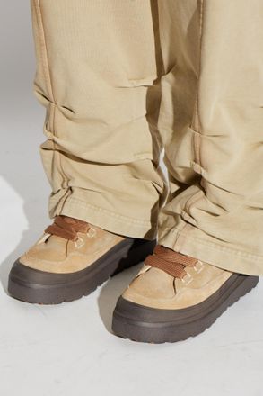 UGG HERITAGE UTILITY SNEAKER KNOLL Sports Shoes, Mens, Brown