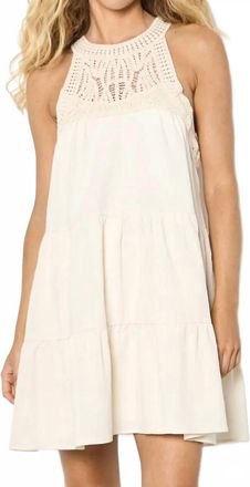 Apricot Womens Willow Haven Dress In Beige