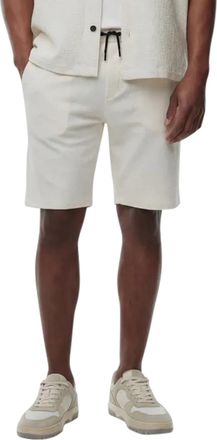 Genti Korte joggingsbroek Genti beige normale fit
