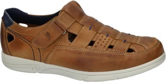 Fluchos Sumatra F0105 - Heren - Sneakers - Bruin - 40 EU - Leer - Schoenen