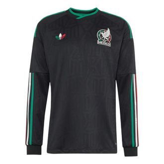 adidas Mexico 26 Third Authentic Long Sleeve Asia Sizing Black JY7001