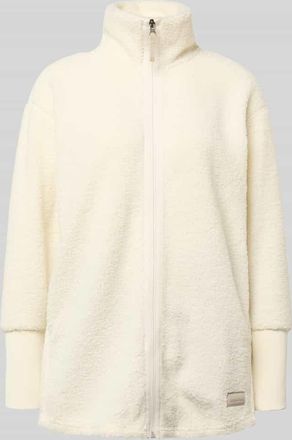 Didriksons 1913 Fleecejacke mit Stehkragen Modell TOLA in Offwhite, Gr&ouml;&szlig;e 34