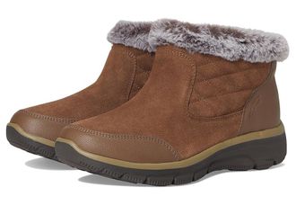 Skechers Easy Going - Small Towns Hands Free Slip-ins Womens Boots Chocolate : 7 B - Medium, Suede