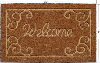 Imports Decor Imports Décor Embossed Welcome Mat