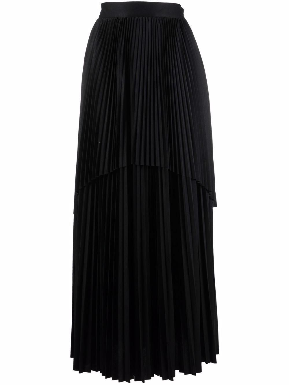 スカート Fabiana Filippi Flowing Pleated Maxi Skirt With Elastic Fabiana Filippi Flowing Pleated Maxi Skirt With Elastic