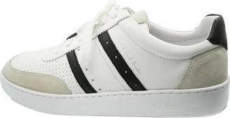 Paul Smith leather panelled low-tops sneakers - White