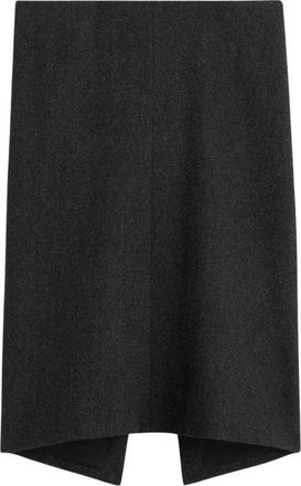 Toteme Twill Suit Rok - Dames - Korte rokken - Zwart - S - Wol - Rokken