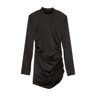 Rotate ROTATE Birger Christensen, Short Dresses, female, Black, Size: S Rotate Dresses Black