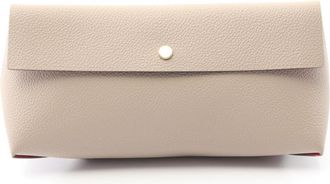 Louis Vuitton Beige Galle Leather Pochette Pouch (Pre-Owned)