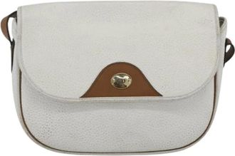 Dior Pre-owned Cross Body Bags, female, White, Size: ONE SIZE Pre-owned Vintage Shoulder Bag