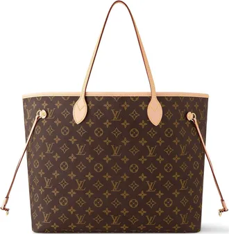 Louis Vuitton (WMNS) LOUIS VUITTON Neverfull GM Monogram Canvas Handbag Brown M46978