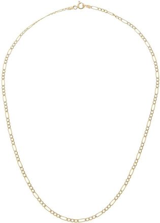 Italian Gold, Inc 10K 2.25Mm Pave Semi-Solid Figaro Necklace