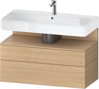 Duravit Duravit Qatego Mueble Bajo Lavabo, 1 Extra&iacute;ble Y 1 Caj&oacute;n