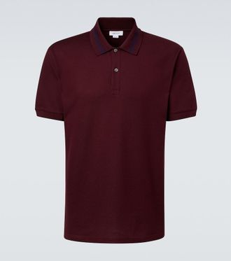 Alexander McQueen Cotton piqué polo shirt