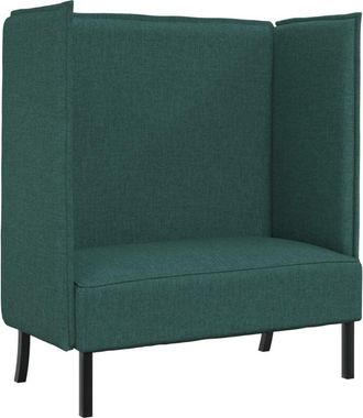 vidaXL Highback Sofa Dark green 109 x 56 x 121 cm Fabric Vidaxl