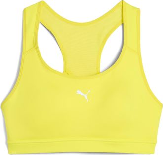 Puma Womens Running 4KEEPS BRA Yellow Size S