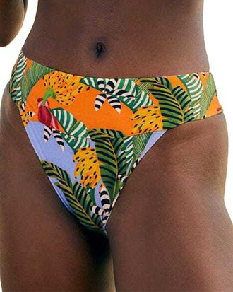 Farm Rio Farm Rio Striped Bananas Bikini Bottom