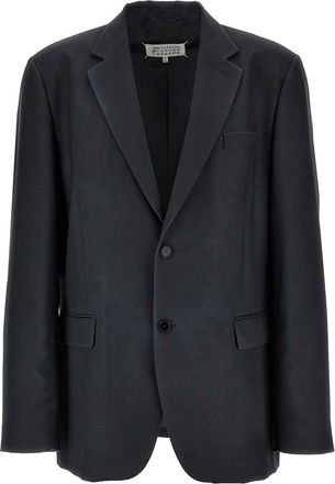 Maison Margiela Single-Breasted Mohair Blazer
