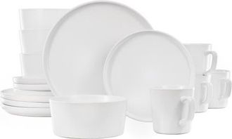 Elama Luxmatte White 16 Piece Dinnerware Set at Nordstrom