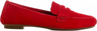 Reqins Womens Hema Peau Loafer In Rouge