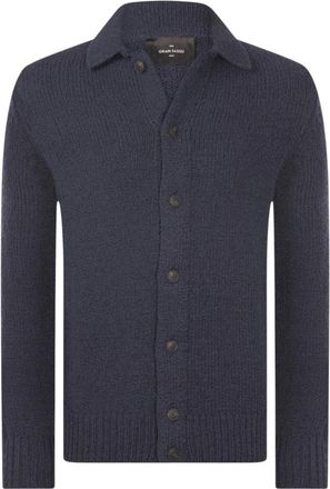 Gran Sasso Camisa de Punto Athleisure - Knitwear - Hombre - Azul - L