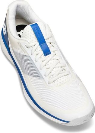 Wilson Rush Lite 5 Tennis Shoe in White/deja Vu Blue/yellow at Nordstrom, Size 12.5